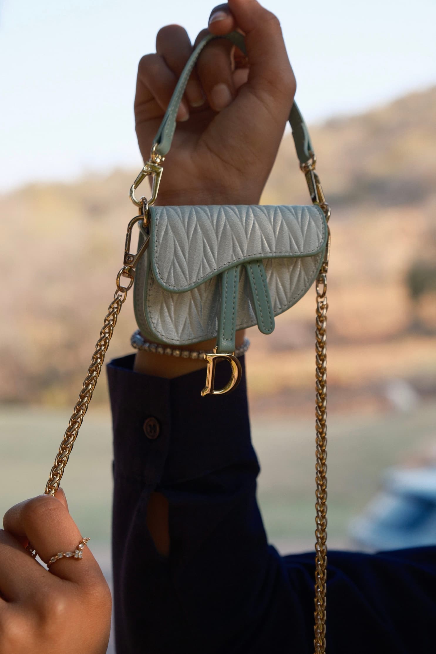 The Mini Dior Saddle
