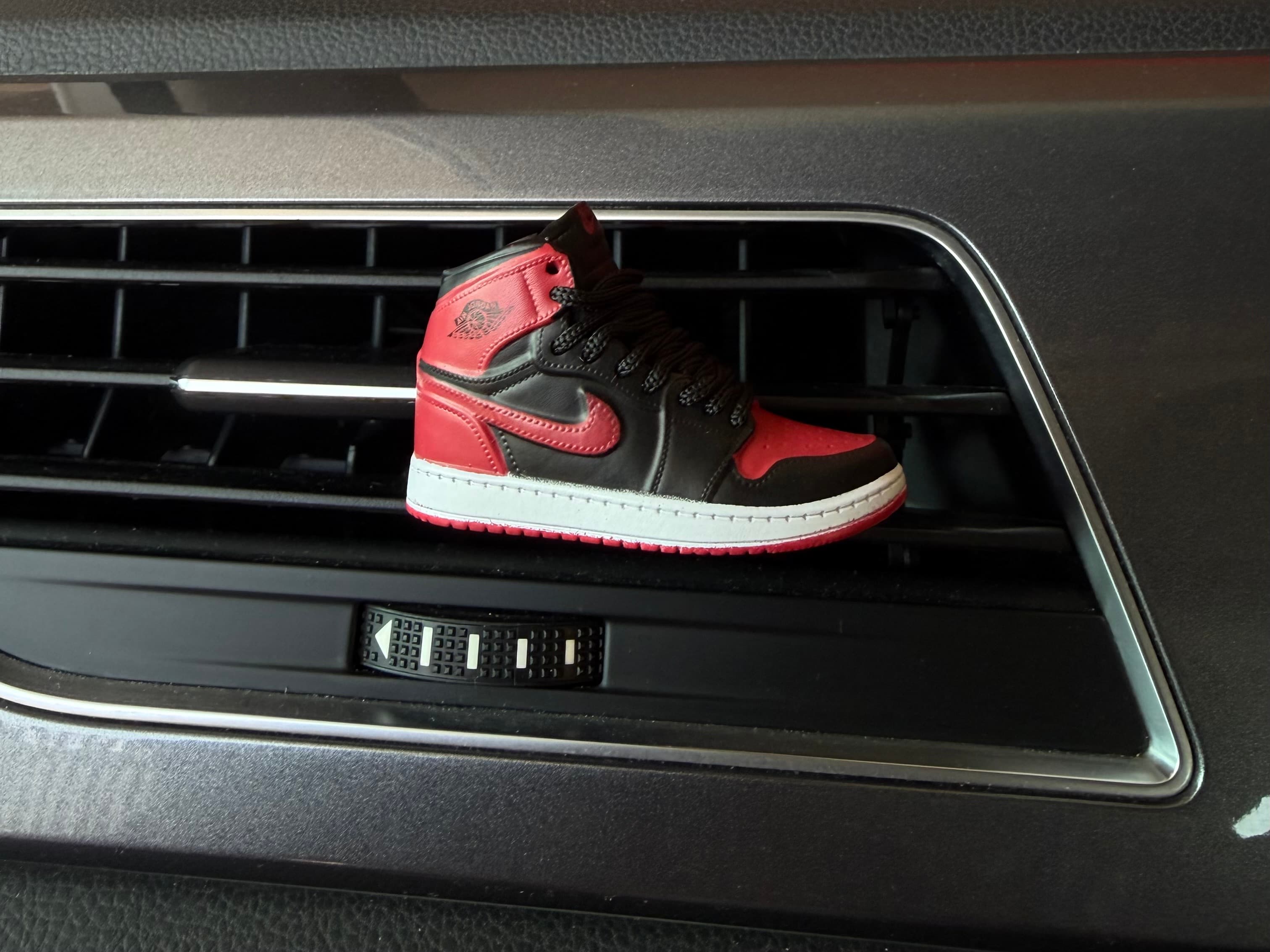 The Jordan Sneaker Car Diffuser Clip